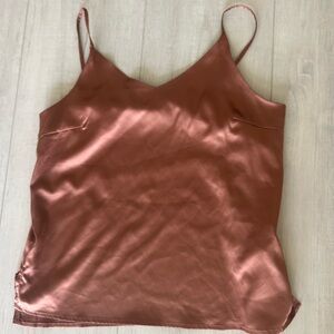 Satin cami tank